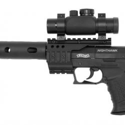 Pistolet NightHawk 4.5mm à plombs Walther