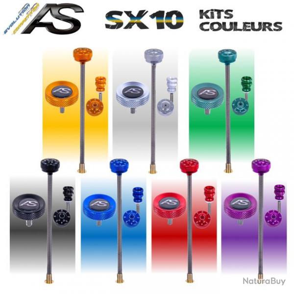 ARC SYSTEME - Kit Couleur Viseur SX10 BLEU