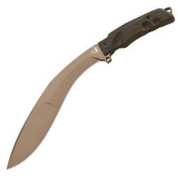 Couteau fixe Fox Kukri Extreme tactical bronze