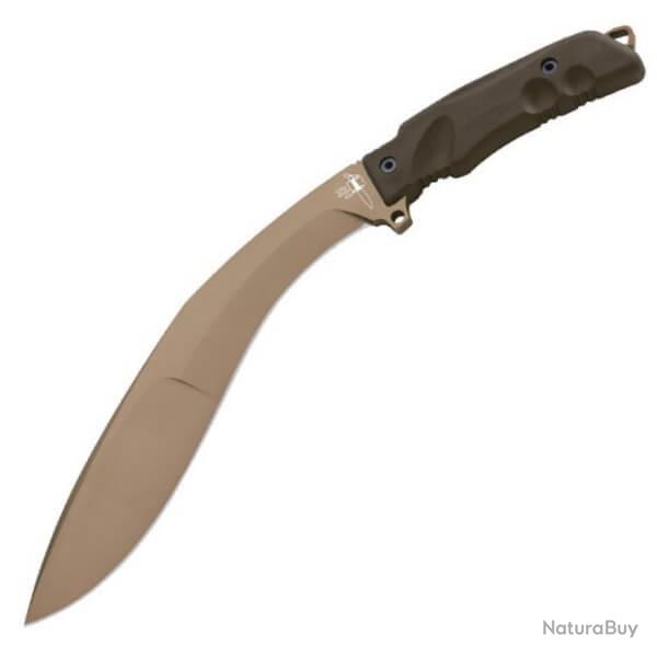 Couteau fixe Fox Kukri Extreme tactical bronze
