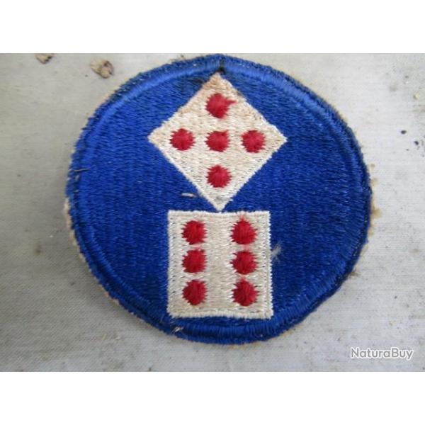 patch 11 corps arme Inf Div US army ww2 deuxime guerre amricain GI dbarquement