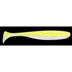 Leurre souple Keitech Easy Shiner 10.1cm par 7 White Chartreuse