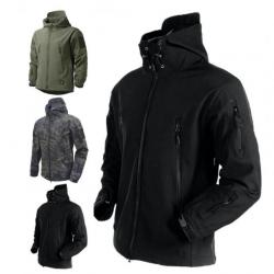 VESTE SOFTSHELL impermeable coupe vent, coloris NOIR......SUPER QUALITÉ LIVRAISON OFFERTE