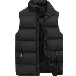 DOUDOUNE sans manche rembourrée, Légère et confortable, Coloris noir .....LIVRAISON OFFERTE
