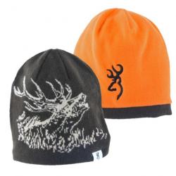 BONNET REVERSIBLE BROWNING DEER SCENE (019528)