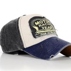 Casquette AMERICAIN......VINTAGE BLEU ET NOIR......À VOS ENCHERES.......