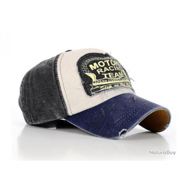 Casquette AMERICAIN......VINTAGE BLEU ET NOIR...... VOS ENCHERES.......