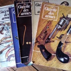 Nombreuses revues  "cibles" et "Gazette des Armes", trés bon état