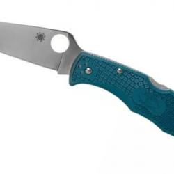 Couteau de poche Spyderco Endura 4 Bleu cranté