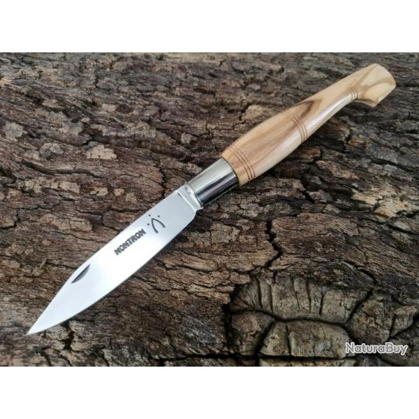 KNIFE / COUTEAU pliant - NONTRON N25 manche OLIVIER SABOT , NEUF #20