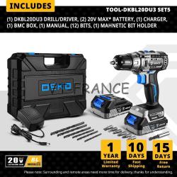 Perceuse Visseuse Sans Fil Pro 20V 42N.M, Modele: SET 5