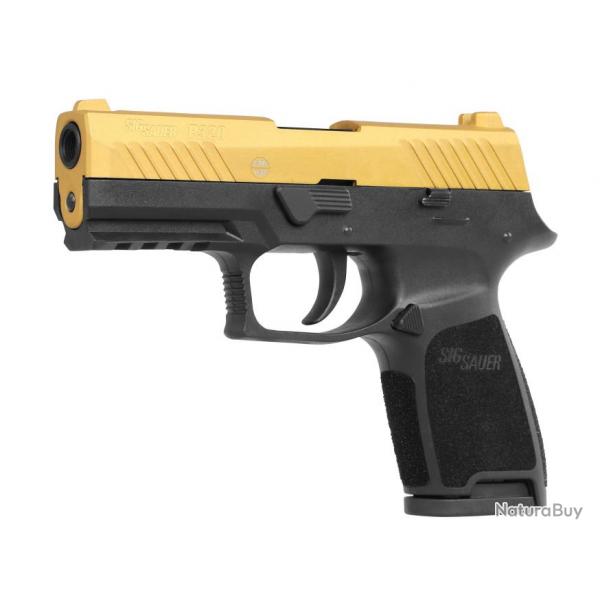 Pistolet  blanc SIG SAUER P320 noir 9mm P.A.K. Gold