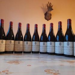 Lot de 11 bouteilles de vin Bourgogne Chambolle-Musigny
