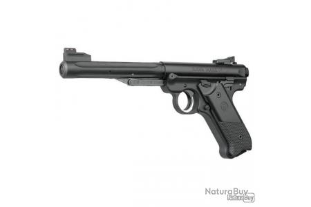 Pistolet a plombs Air Comprimé RUGER MARK IV - NOIR Cal. 4.5mm (.177) plomb