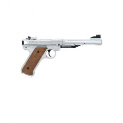 Pistolet a plombs Air Comprimé RUGER MARK IV - M INOX Cal. 4.5mm (. Cal. 4.5mm (.177) plomb (5.8413)