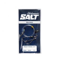 MontagesShakespeare Salte Rig 2/0 / Flat Jack Lures - 3/0 / Pulley Pennel