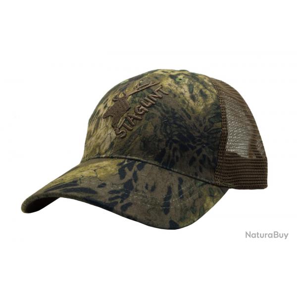 Casquette De Chasse Filet Camo Wild Cap Stagunt Kaki