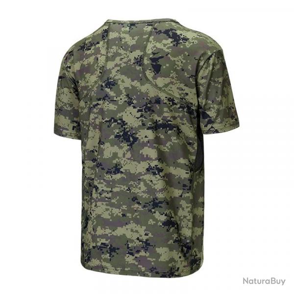 Tee Shirt Manches Courtes Orset Tee Stagunt Camo Pixel Kaki