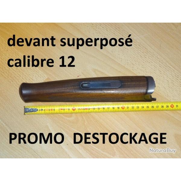 devant complet fusil superpos calibre 12 marque inconnue - VENDU PAR JEPERCUTE (a6559)