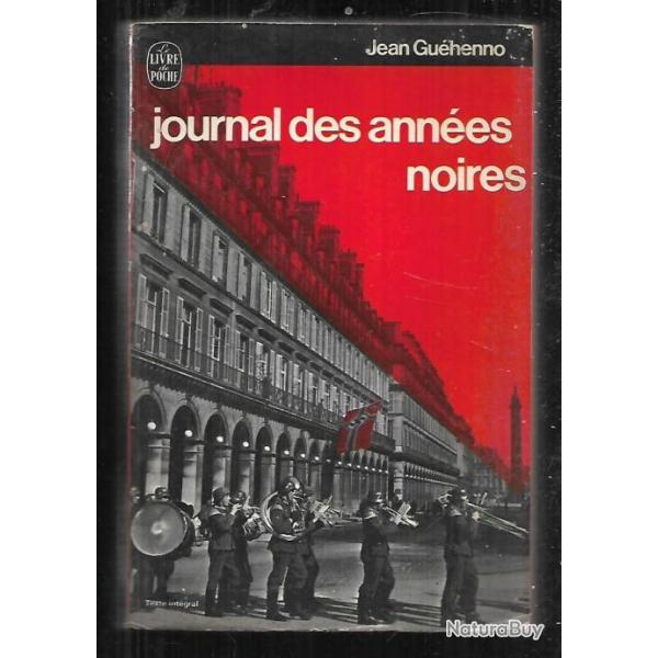 journal des annes noires 1940-1944  de guhenno  livre de poche