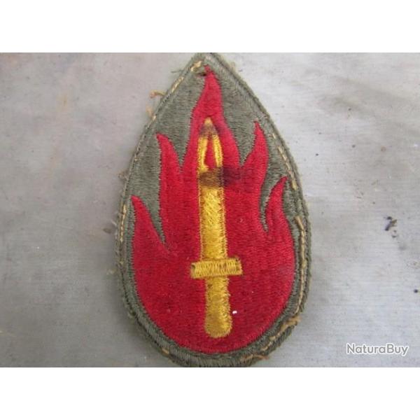 patch 63 blood and fire Inf Div ww2 US insigne deuxime guerre amricain GI dbarquement Europe
