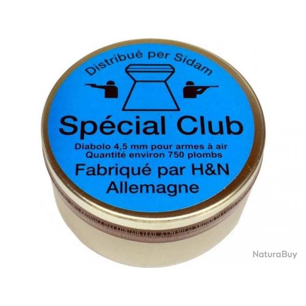 Plombs HN Special Club 4.5mm x500  Air Comprim