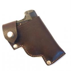 Etui cuir de ceinture pour 6.35 FN Browning 1906 réf 3-22-7 bab