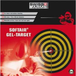 Cible autocollante Swiss Arms grand format - Jaune