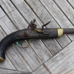Pistolet a silex modèle 1822