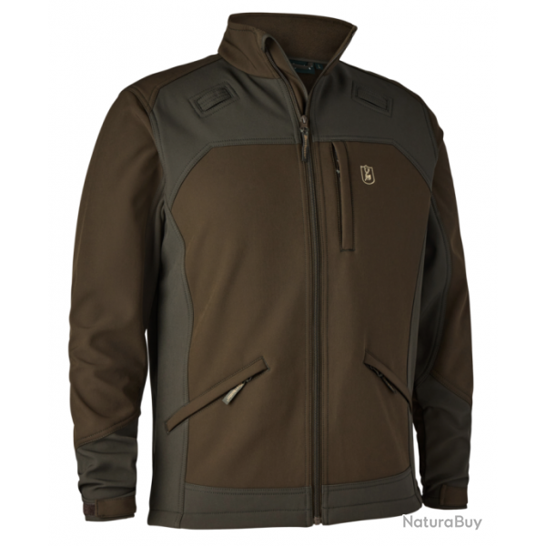 Veste softshell Rogaland kaki DEERHUNTER