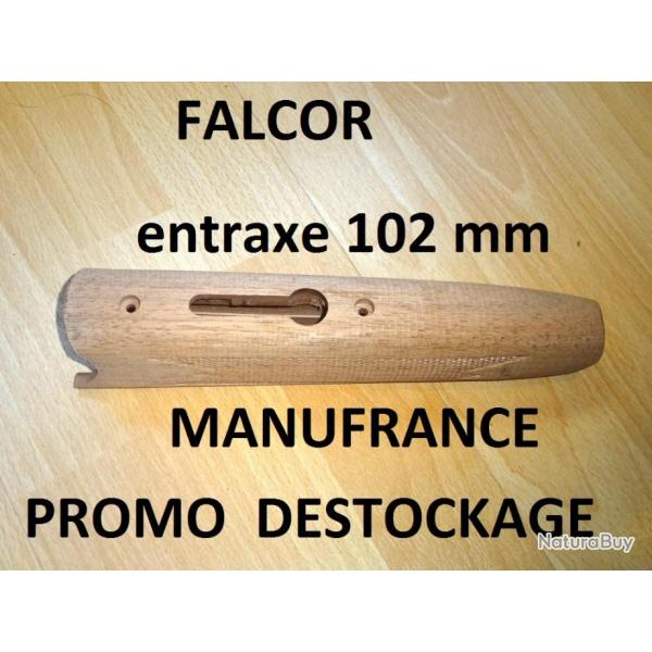 devant bois NEUF fusil FALCOR entraxe 102 mm MANUFRANCE - VENDU PAR JEPERCUTE (S8I71)