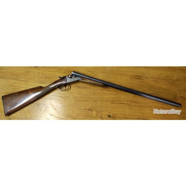 Fusil juxtapos AYA-HGUIRRE & H RANZABAL calibre 12/70