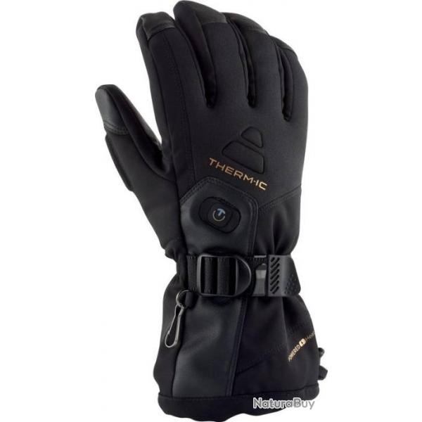 Gants Chauffants Ultra Heat Boost Gloves homme. Therm Ic Noir