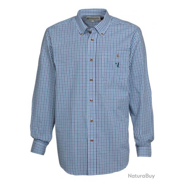 Chemise chasse Percussion Tradition Bleu