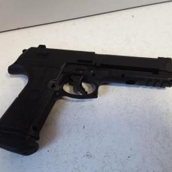 Pistolet de defense a billes caoutchouc LTL ALFA 1.50 cal.50 18joules + 50 billes