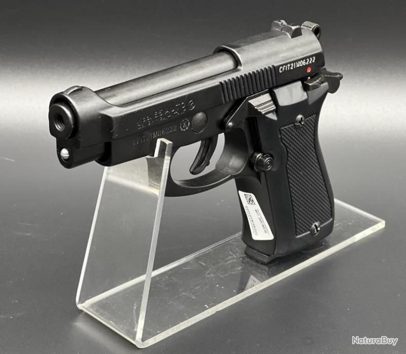 Pistolet à blanc Kimar 85 Auto 9 mm PAK Chrome - Armurerie Centrale