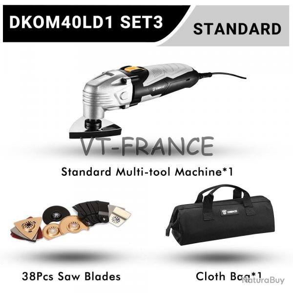 Outil Oscillant Multifonction Pro 400W, Modele: SET 3