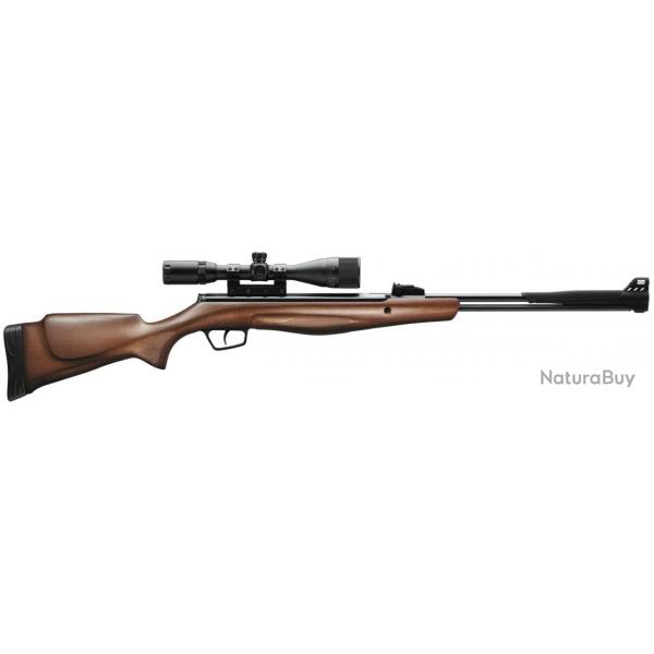 Carabine a plomb Stoeger RX40 bois Cal.4.5mm avec lunette 3-9X40 19.9J