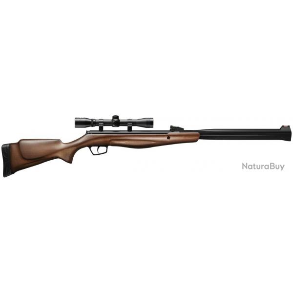 Carabine  plomb Stoeger RX20 S3 bois suppressor Cal.4.5MM avec lunette 4X32 19J