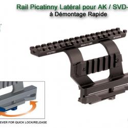 UTG - Rail Picatinny Latéral pour AK