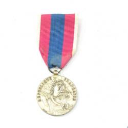 Médaille défense nationale argent (métal argenté ? )