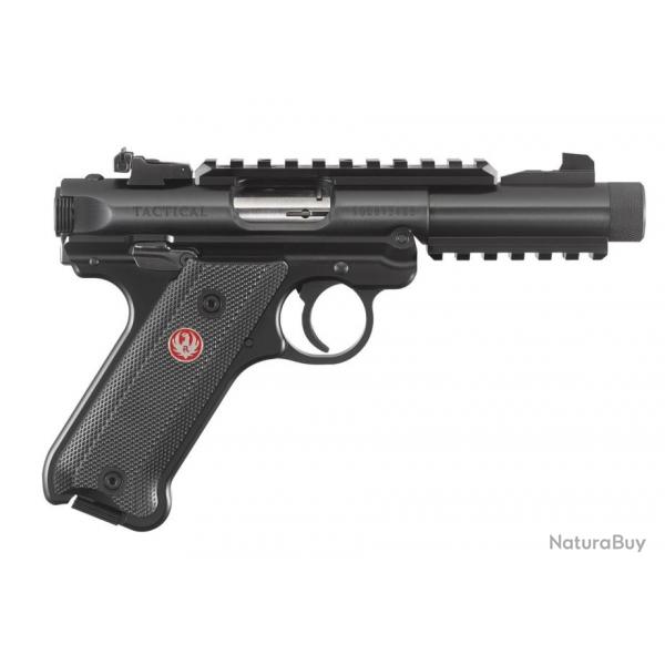 Pistolet Ruger Mark IV Tactical Cal.22Lr canon de 4.40"