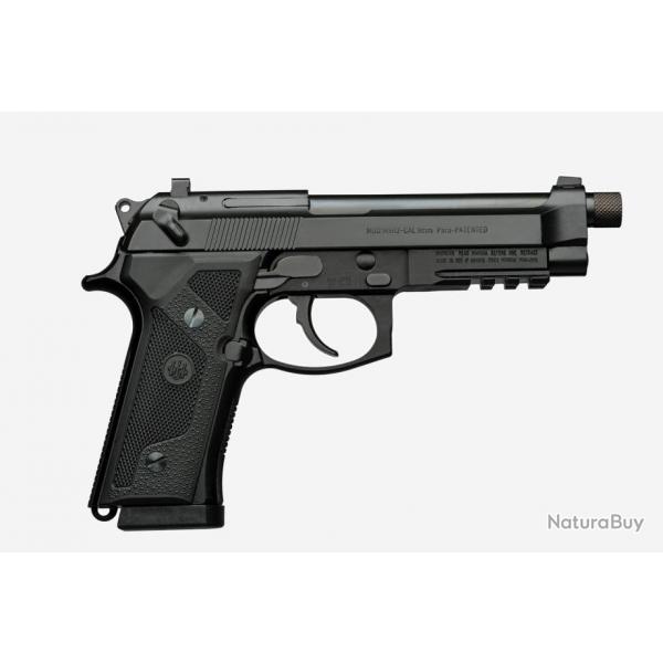 Pistolet Beretta M9A3 Black Cal.9x19 canon filet 1/2-28"