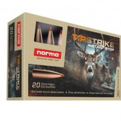 Munitions NORMA cal.7x64 tipstrike 10.3g 160gr par 20