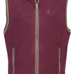 Gilet polaire Percussion Scotland Bordeaux