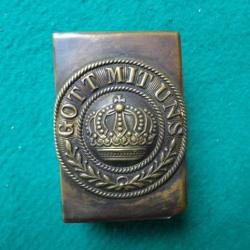 Porte allumettes Allemand Gott Mit Uns.