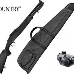 Fusil de Chasse Slug Contry 12/76 ST Tactical + Point Rouge Walther + Fourreau - 3/4 Fois sans frais