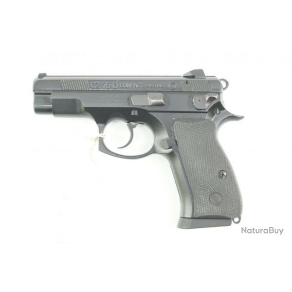 Pistolet CZ 75 D compact calibre 9x19 9mm para