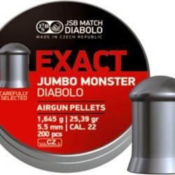 Plombs JSB Exact Jumbo Monster 5.5mm x200