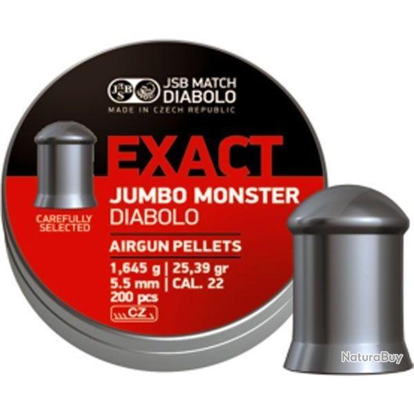 Plombs JSB Exact Jumbo Monster 5.5mm x200